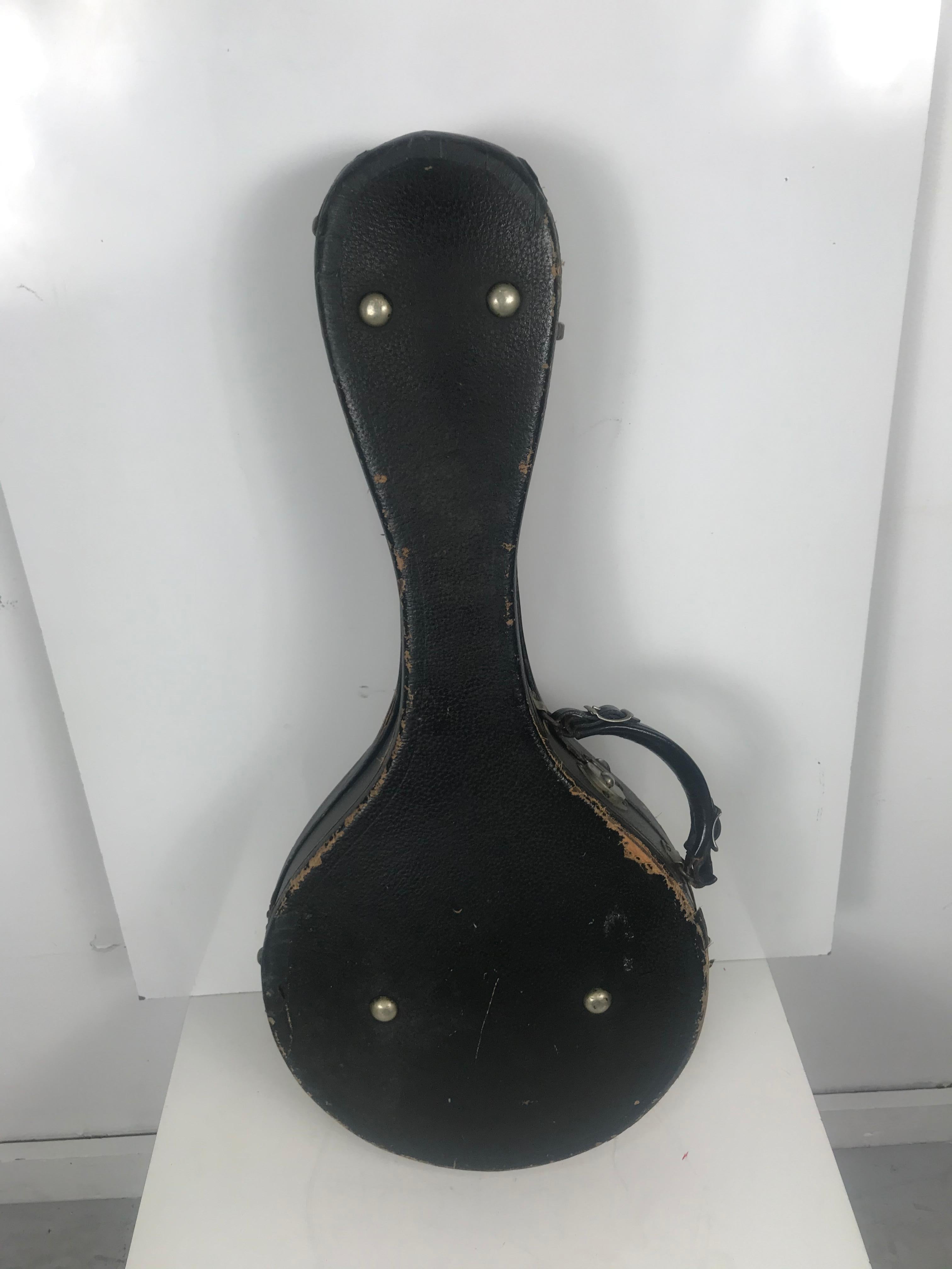 Antique Gibson circa 1917 A-4 Mandolin Sunburst 4
