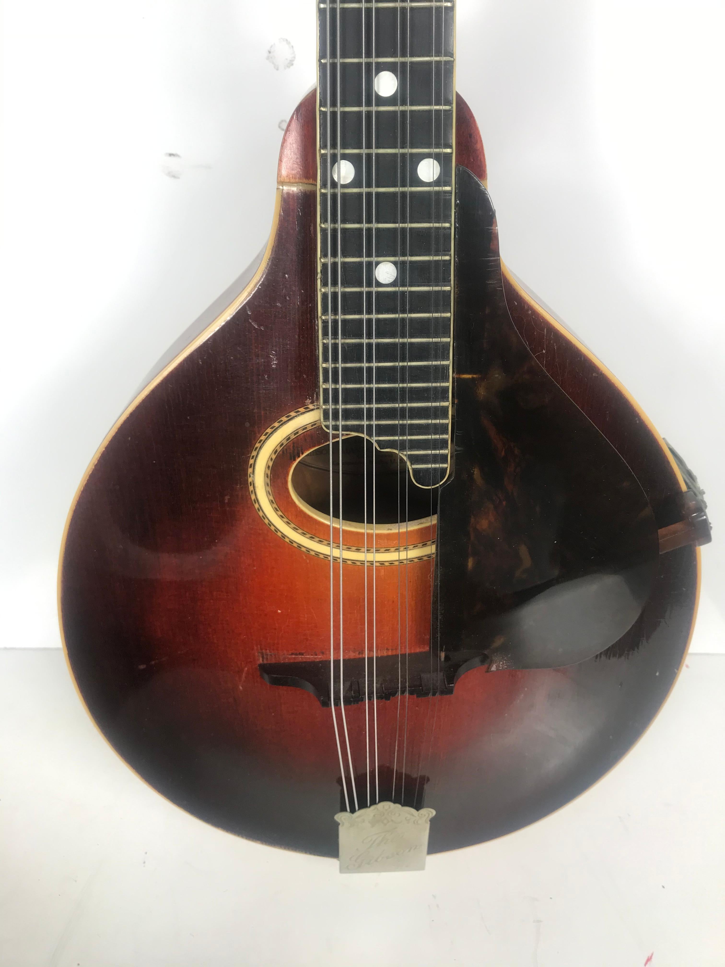American Antique Gibson circa 1917 A-4 Mandolin Sunburst