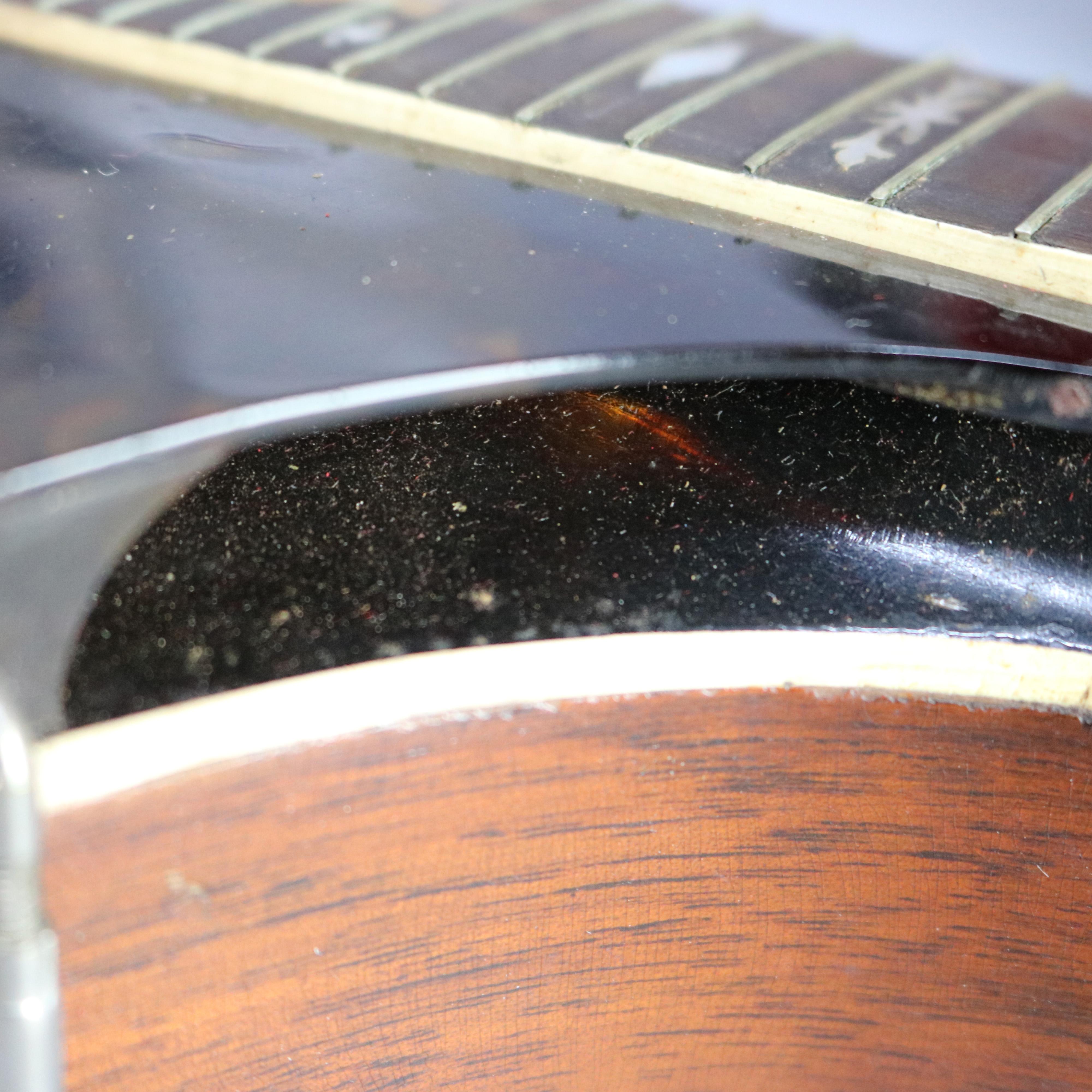 Antique Gibson Mandolin-Guitar with Case, circa 1920 3