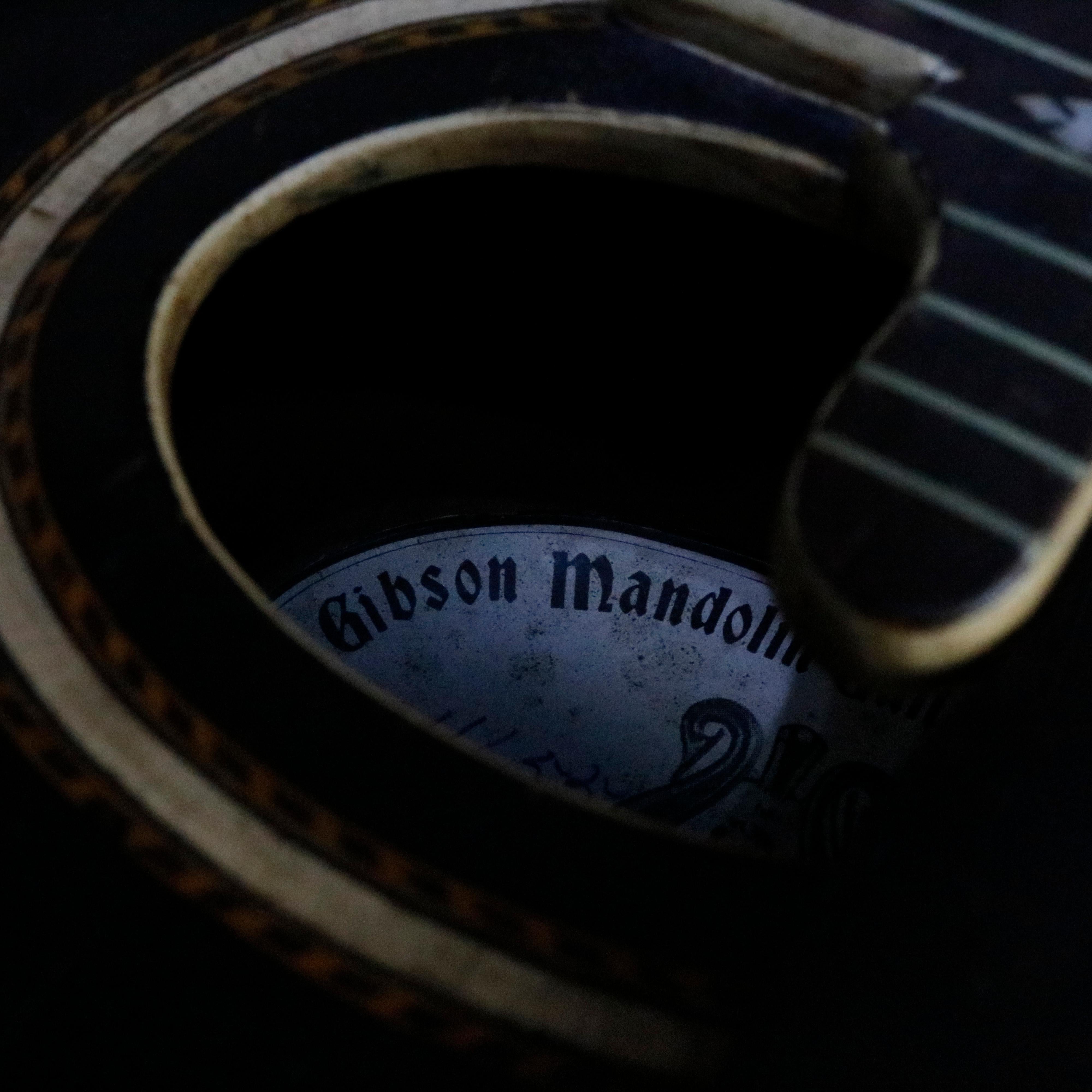 Antique Gibson Mandolin-Guitar with Case, circa 1920 7