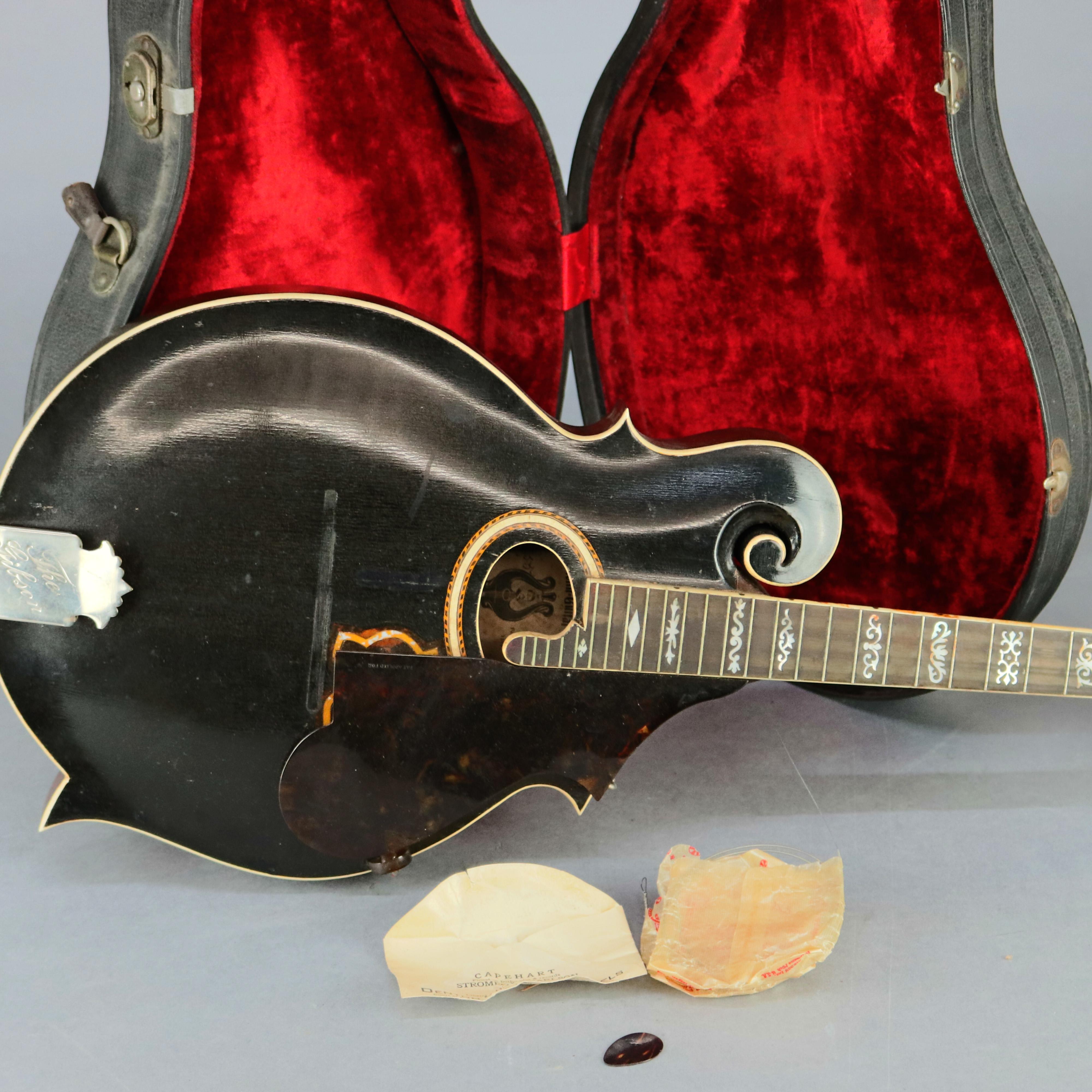 antique mandolin guitar