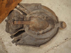 Antique Gilded Cast Iron Coat of Arms Plaque, The House of Savoy, C. 1900