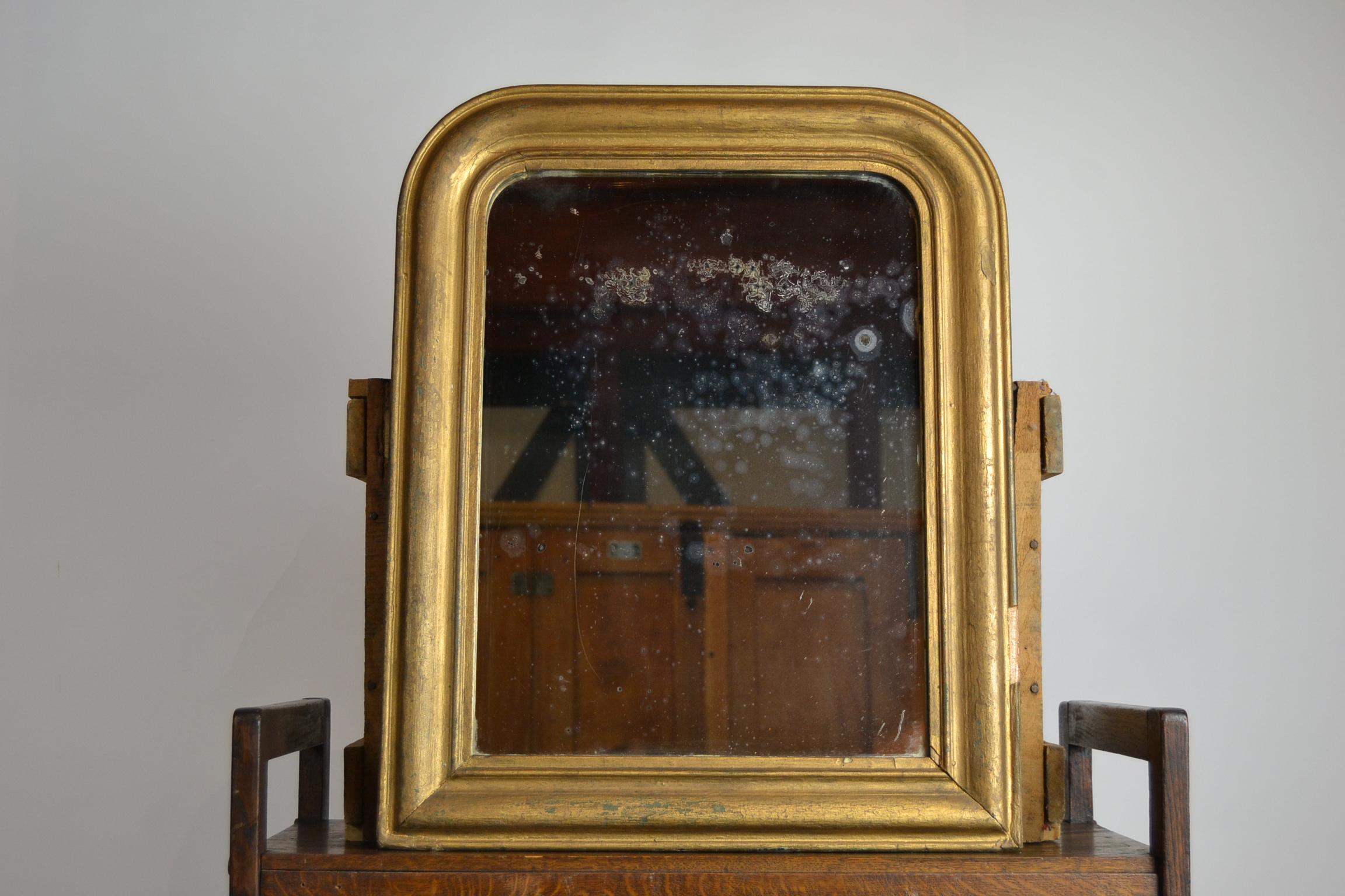 Antique Gilded Mirror, France, Early 20th Century In Good Condition In Antwerp, BE