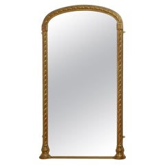 Antique Gilded Pier Mirror H160cm