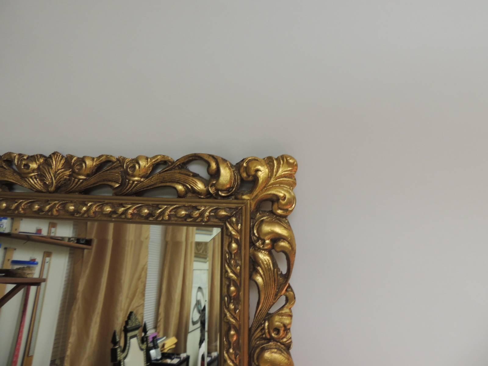 gilded frame mirror