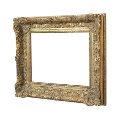 Used Gilded Wooden Frame Classic Baroque Style 57x48cm