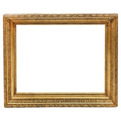 Cadre en bois doré ancien