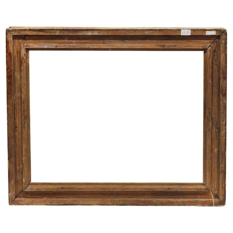 Marco antiguo de madera dorada en Excelente estado para la venta en Alessandria, Piemonte