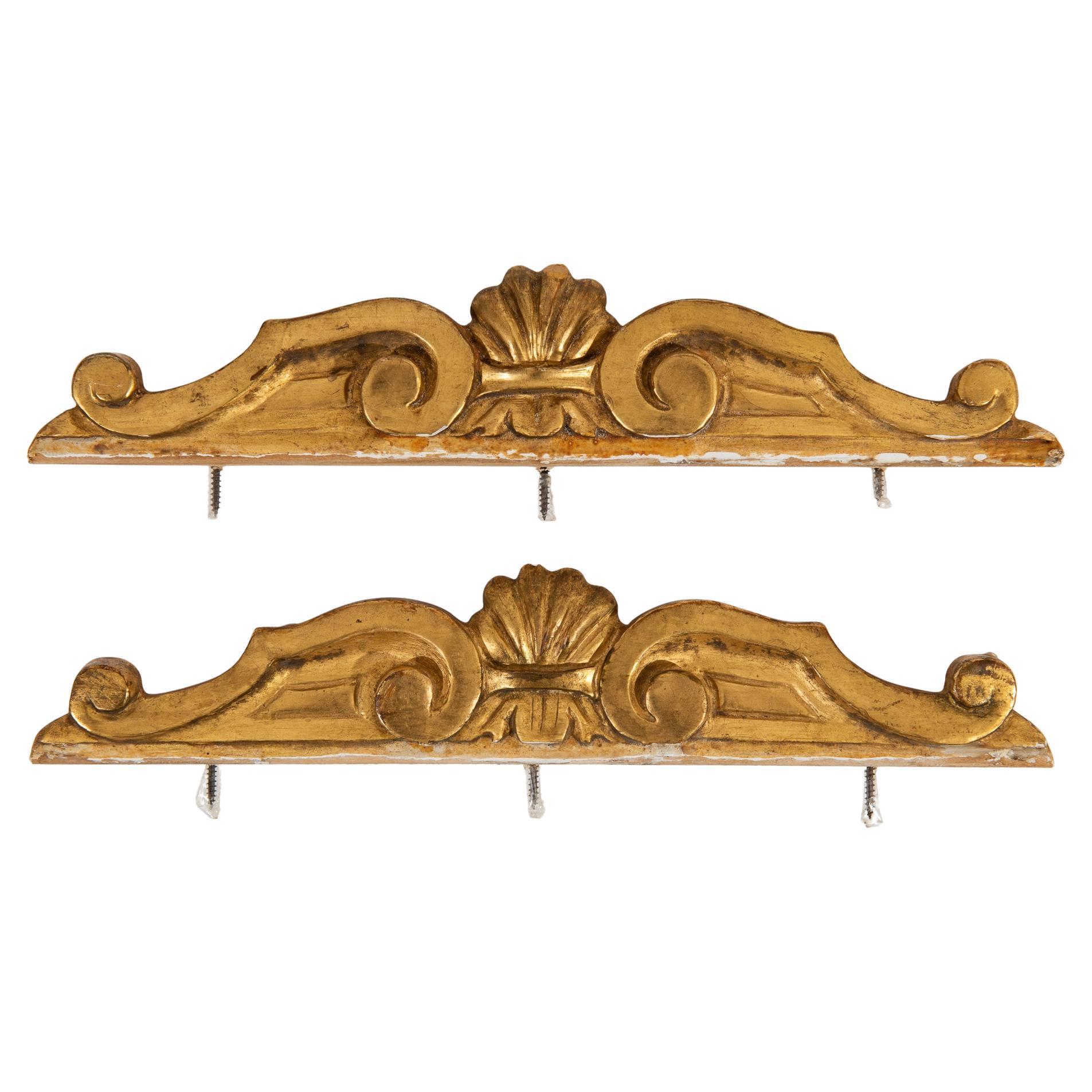 Other Antique Gilded Wooden Objects For Sale