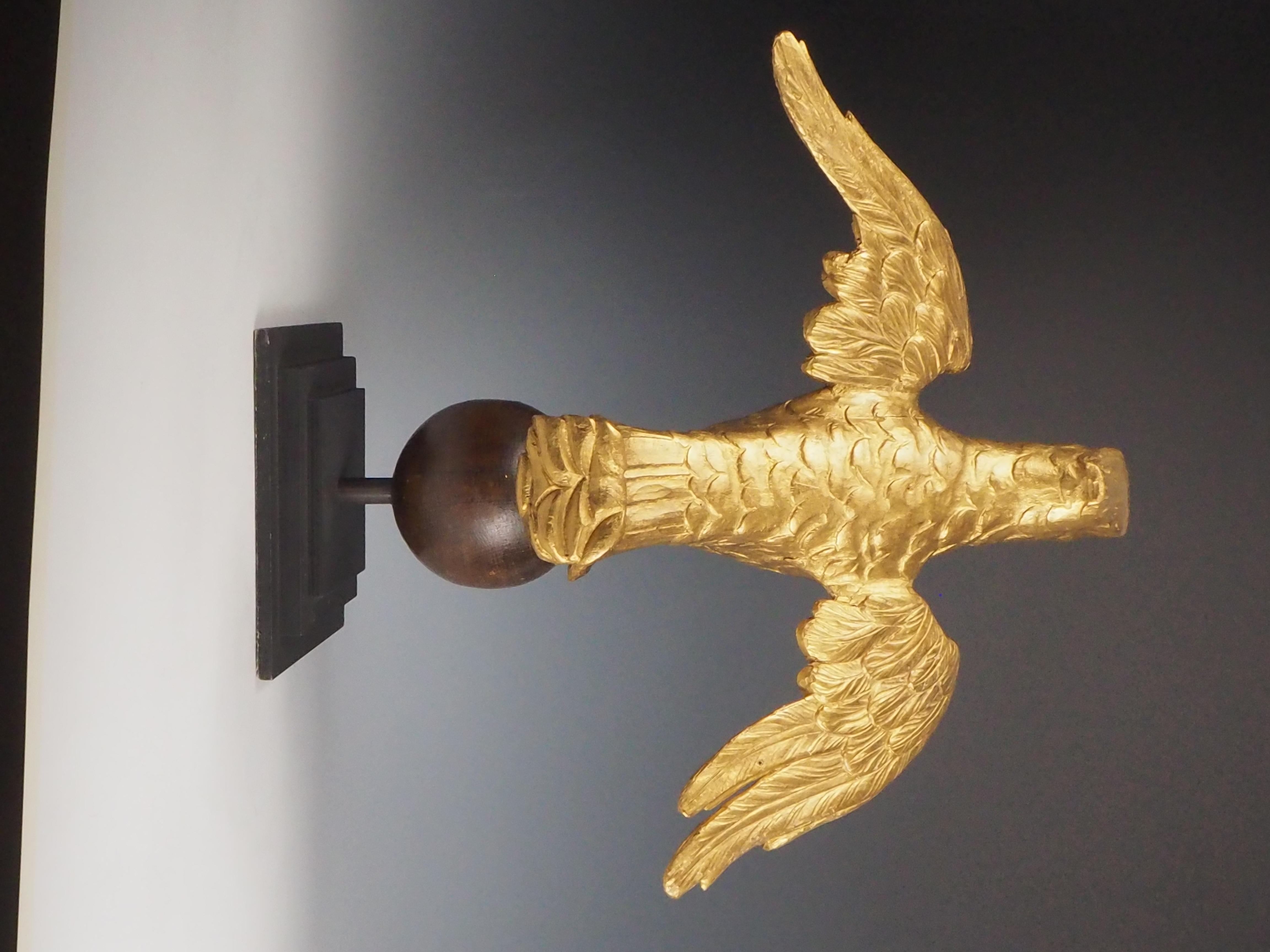 Antike vergoldete geschnitzte Adler Rednerpult - Ornate Gothic Church Stand c.19th Century (Vergoldetes Holz) im Angebot