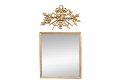 Antique Gilt Decorated Pier Mirror