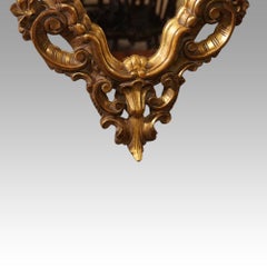 Antique Gilt Florentine Mirror, circa 1880