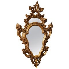 Antique Gilt Florentine Mirror, circa 1880