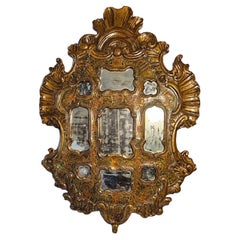 Antique Gilt Italian Mirror