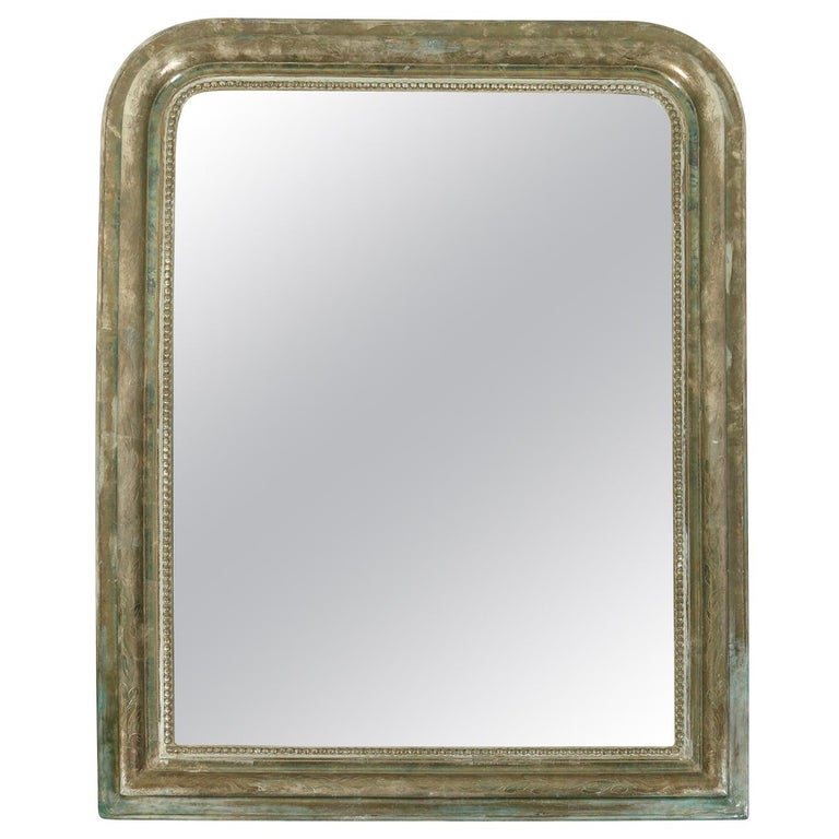 Antique Gilt Silver Louis Philippe Mirror at 1stDibs