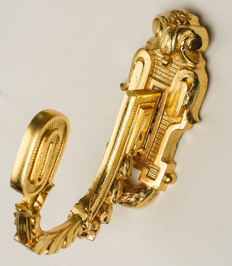 Antique True Gilt Curtain Supports or Tiebacks at 1stDibs