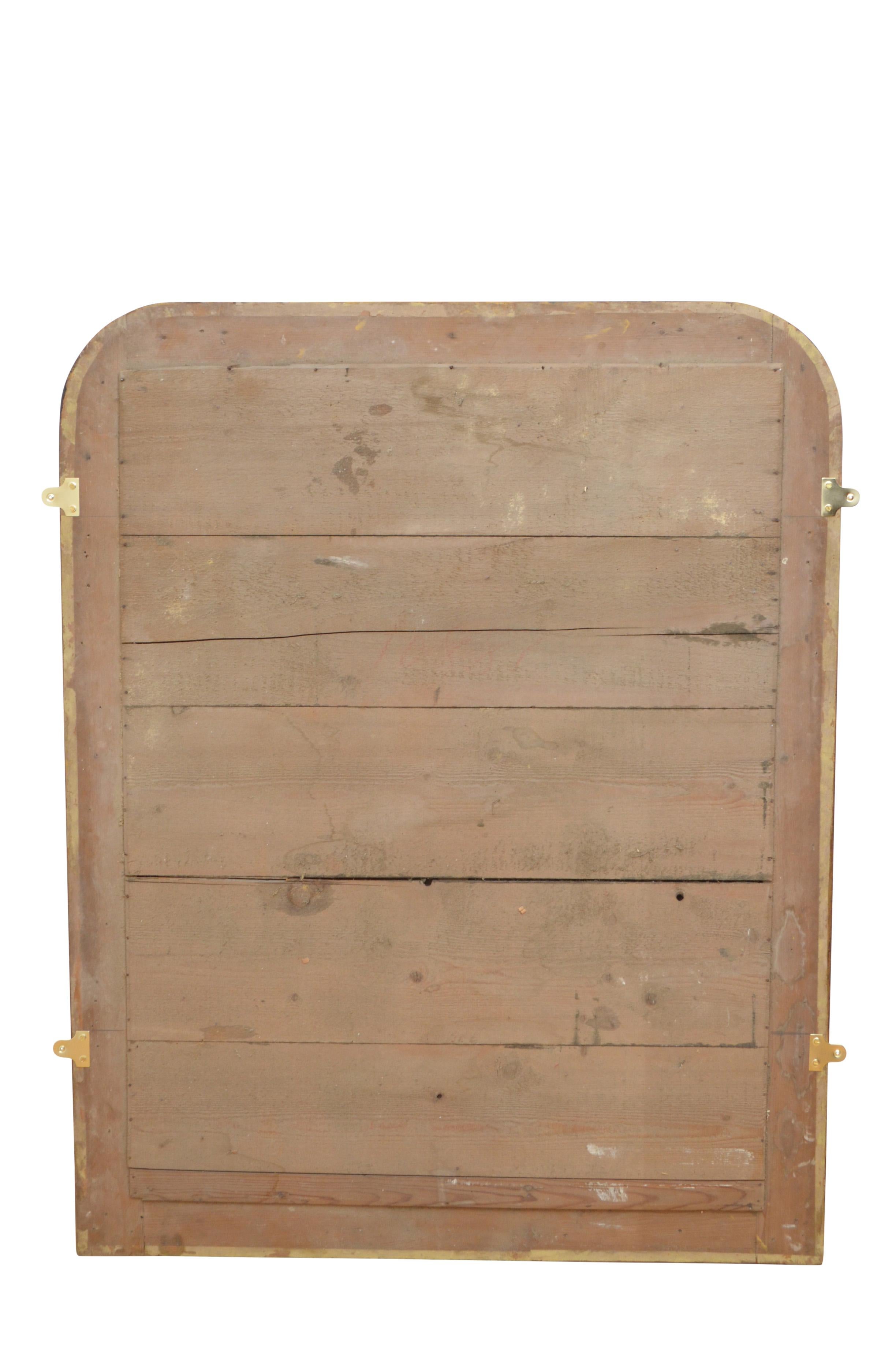 Mid-19th Century Antique Gilt Wall Mirror