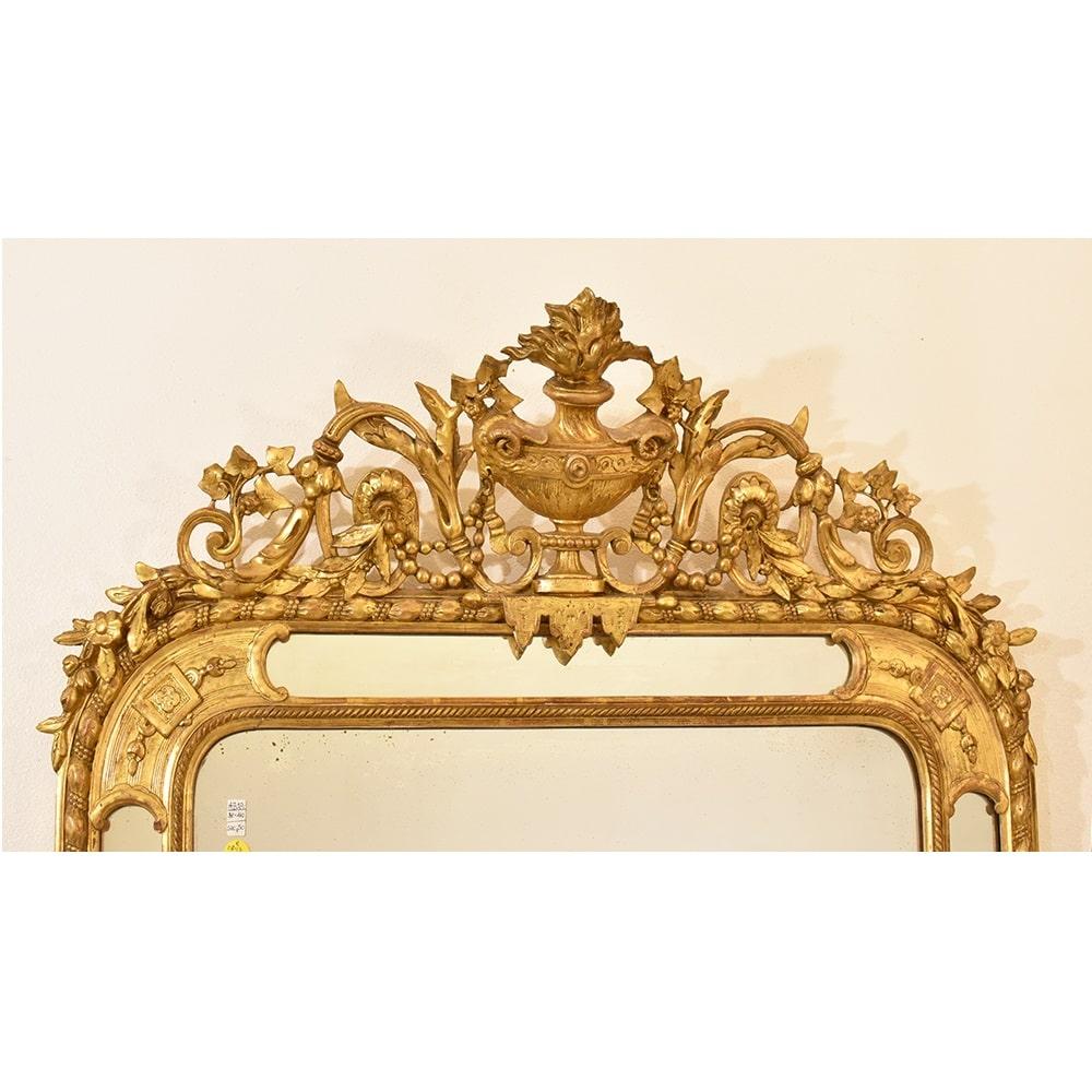 antique gold mirror rectangular