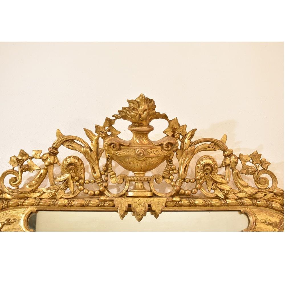 big gold mirror