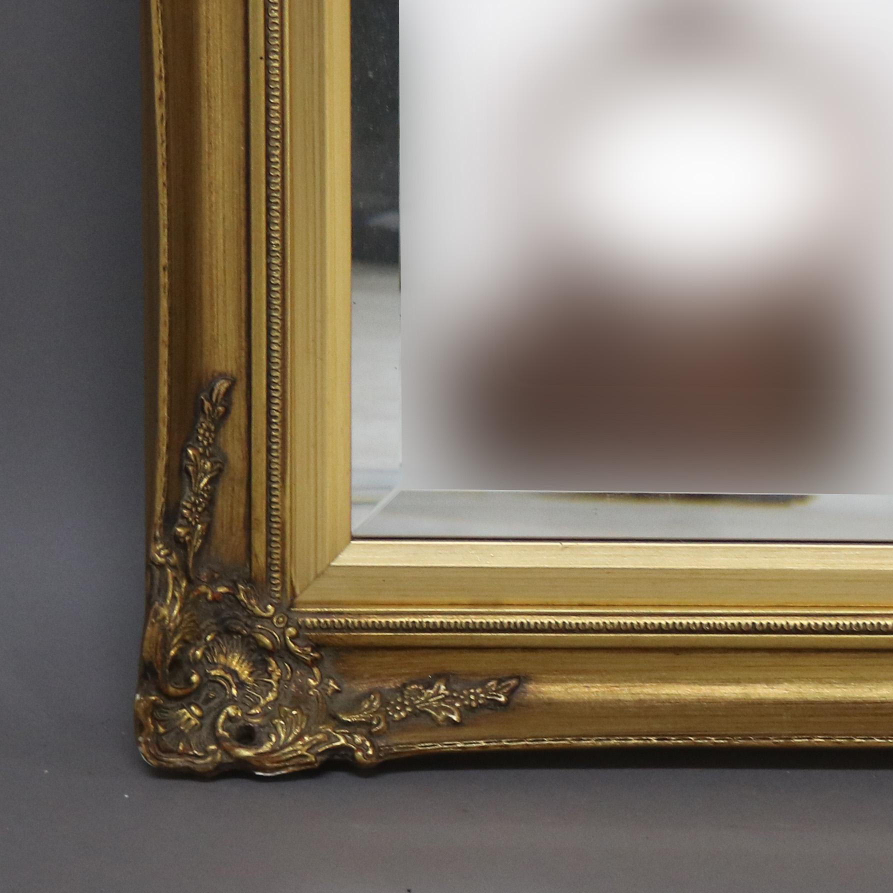 Antique Mirror con cornice in legno dorato C1930 in vendita 1