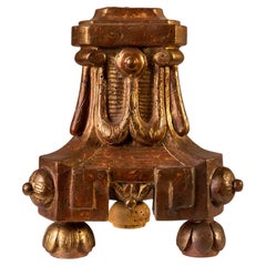 Antique Gilt Wooden Base Louis XVI