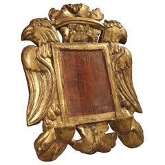 Antique Giltwood and Painted Book Stand from Spain, 18th Century