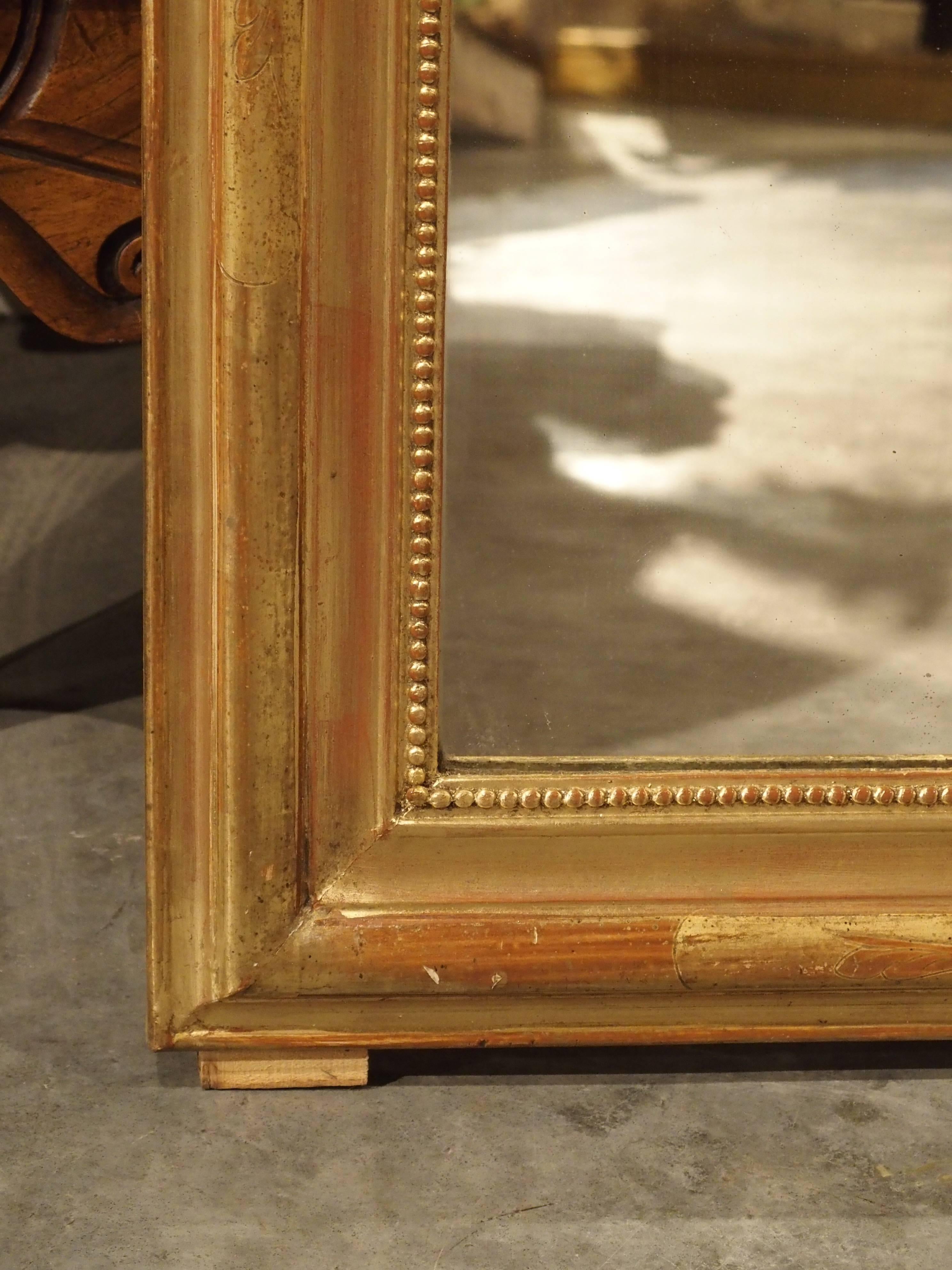 Antique Giltwood Louis Philippe Mirror from France 2