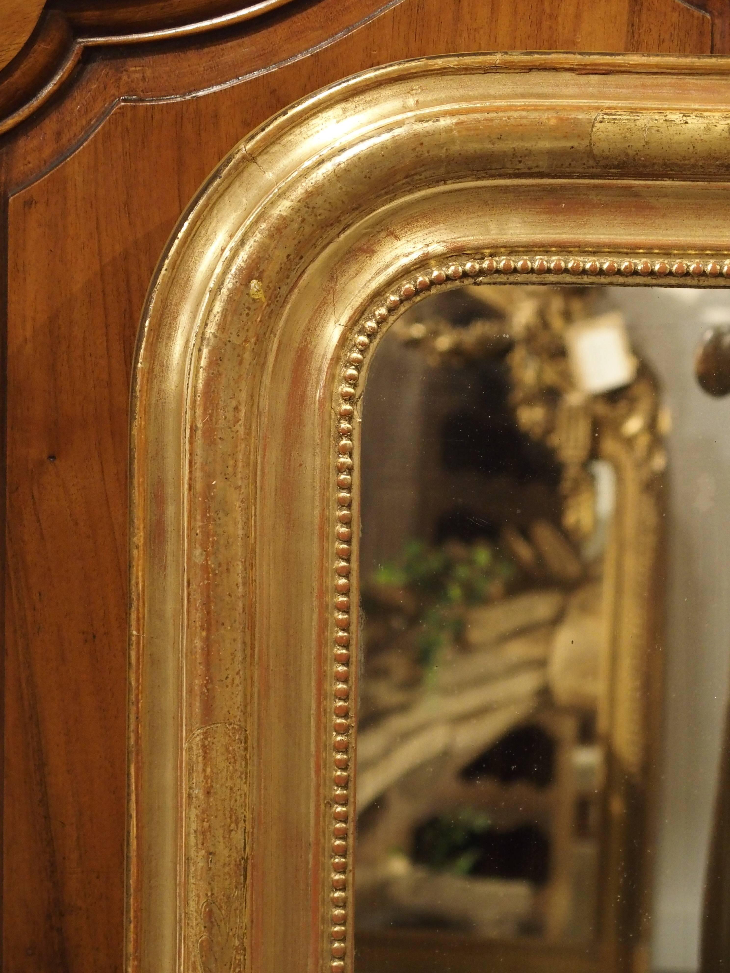 Antique Giltwood Louis Philippe Mirror from France 3