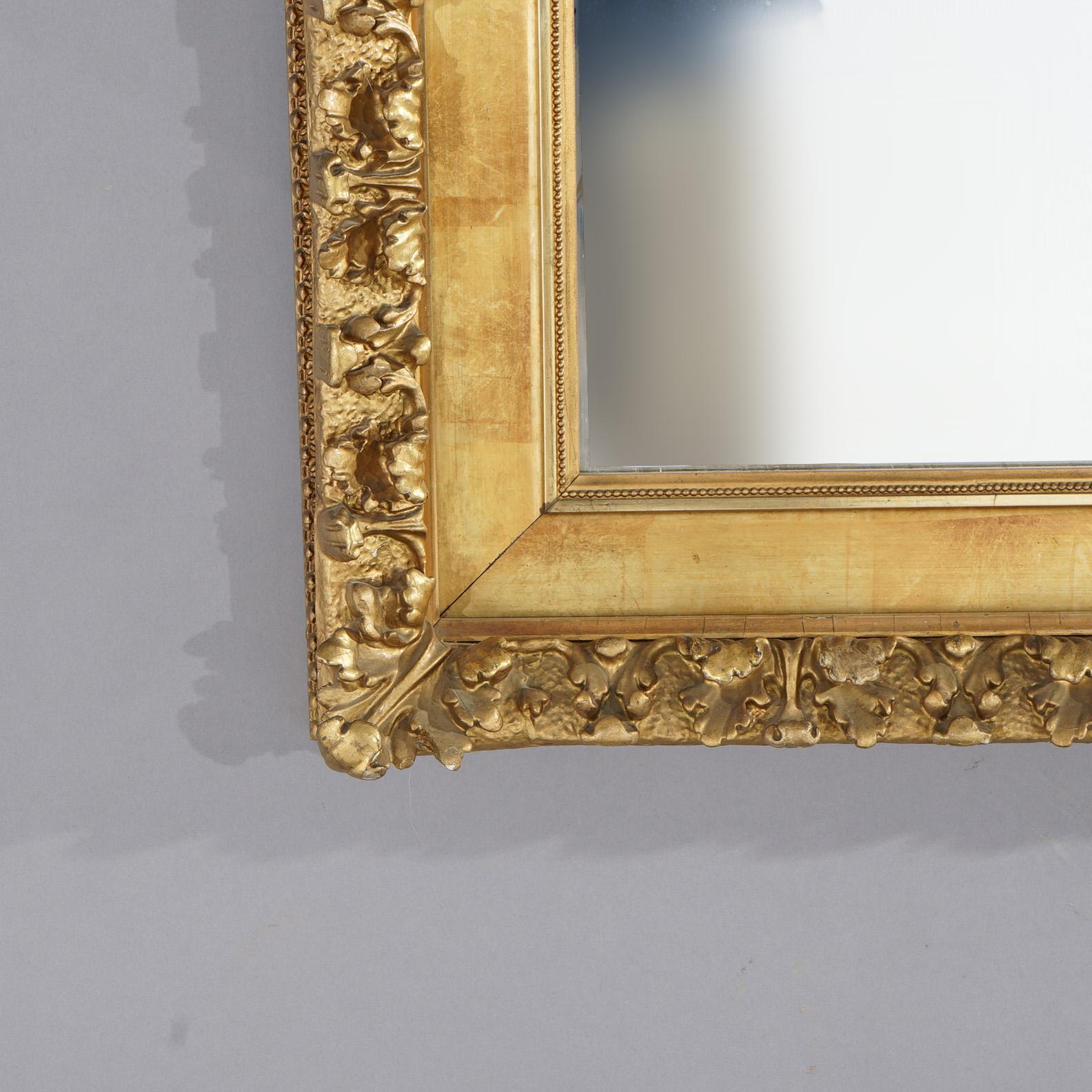 Antique Giltwood Mirror, 19th Century For Sale 1