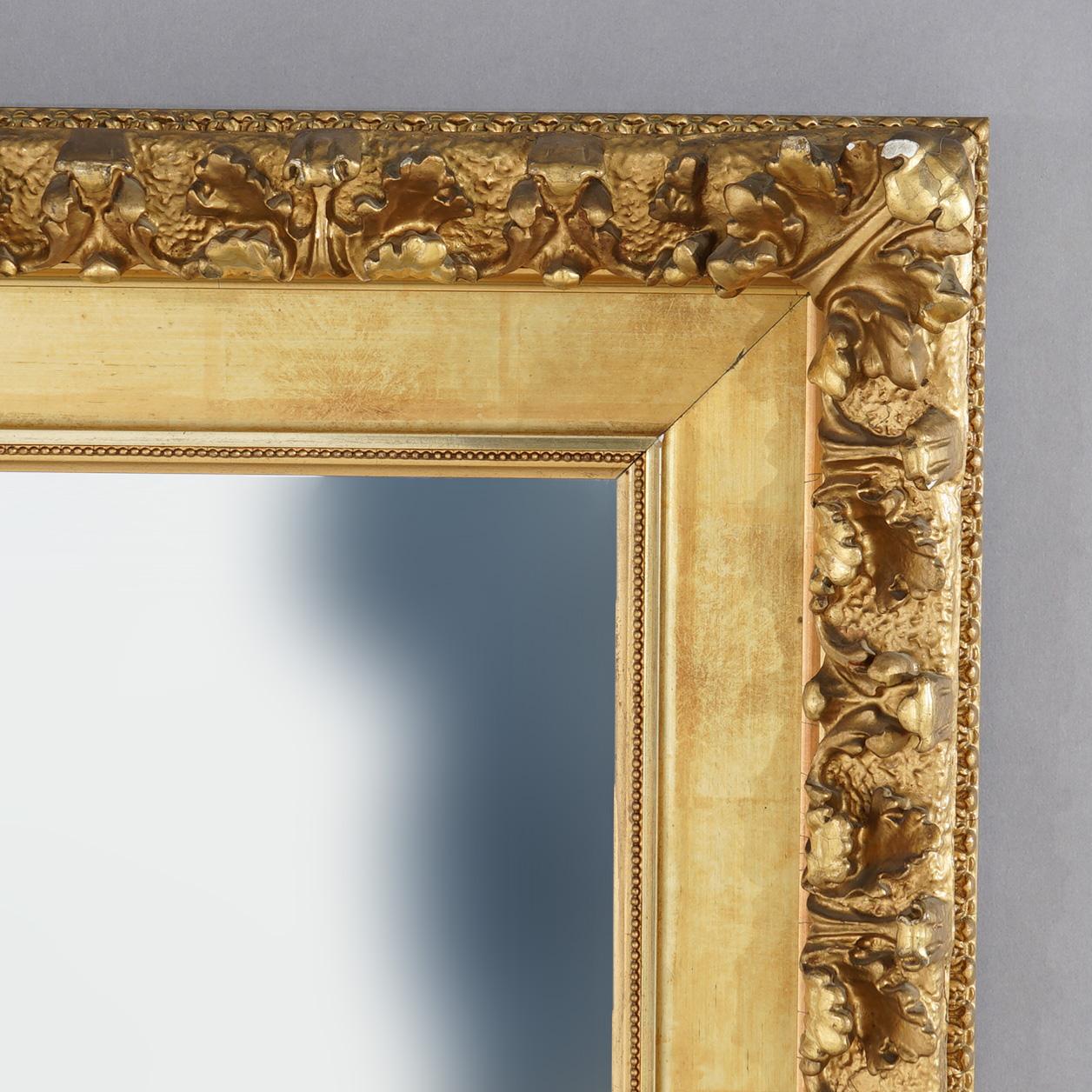Antique Giltwood Mirror, 19th Century For Sale 3