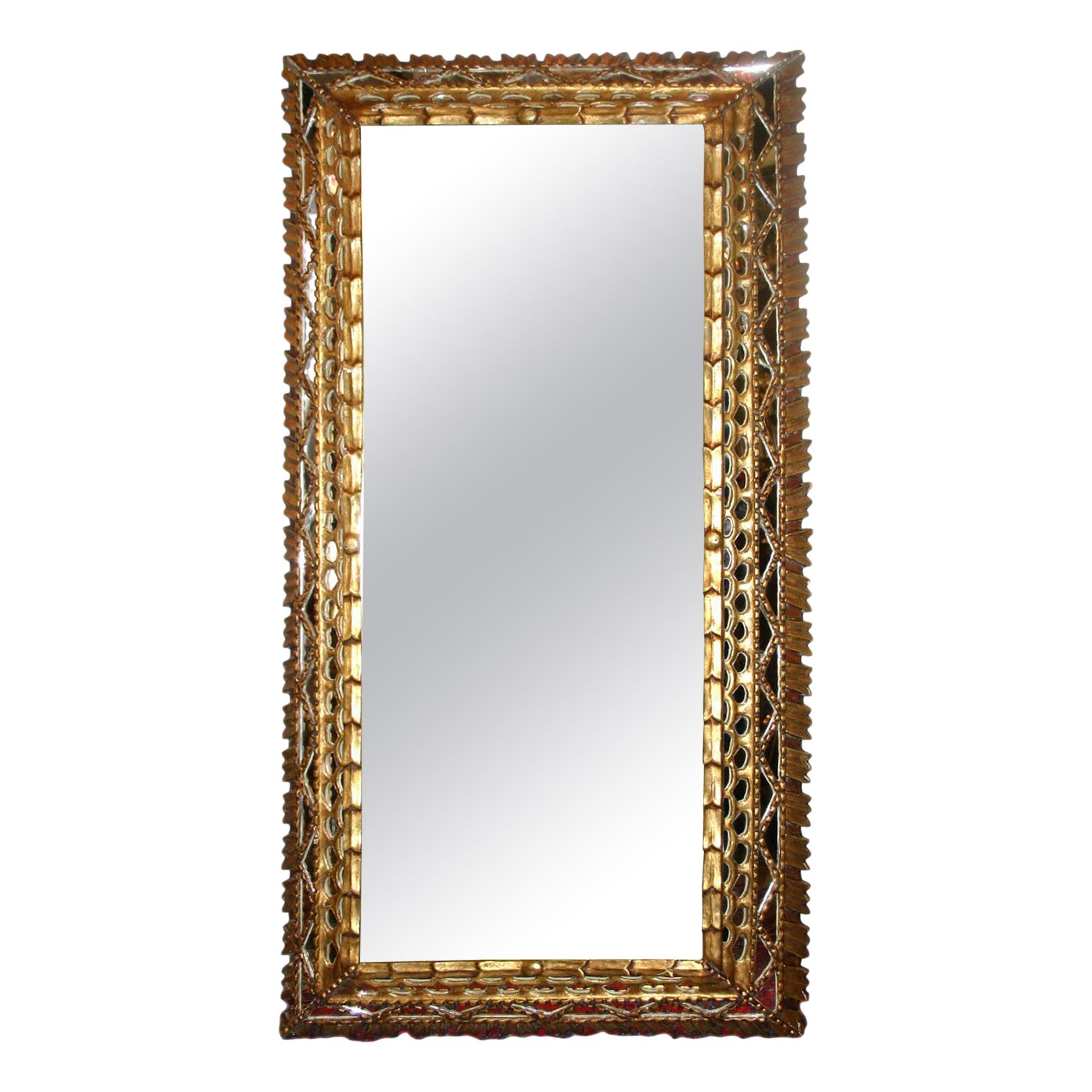 Antique Giltwood Mirror For Sale