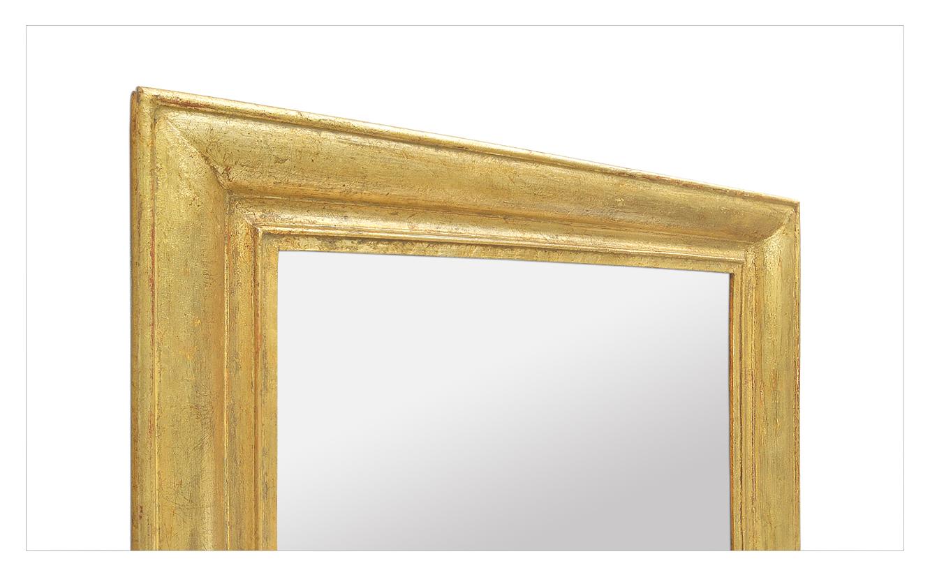 Late 19th Century Antique Giltwood Mirror Louis-Philippe Style, circa 1870 For Sale