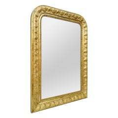 Antique Giltwood Mirror Louis-Philippe Style, circa 1930