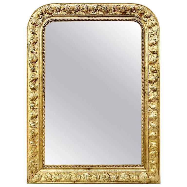 Antique Giltwood Mirror Louis-Philippe Style, circa 1930 For Sale at  1stDibs | 1930 mirror styles