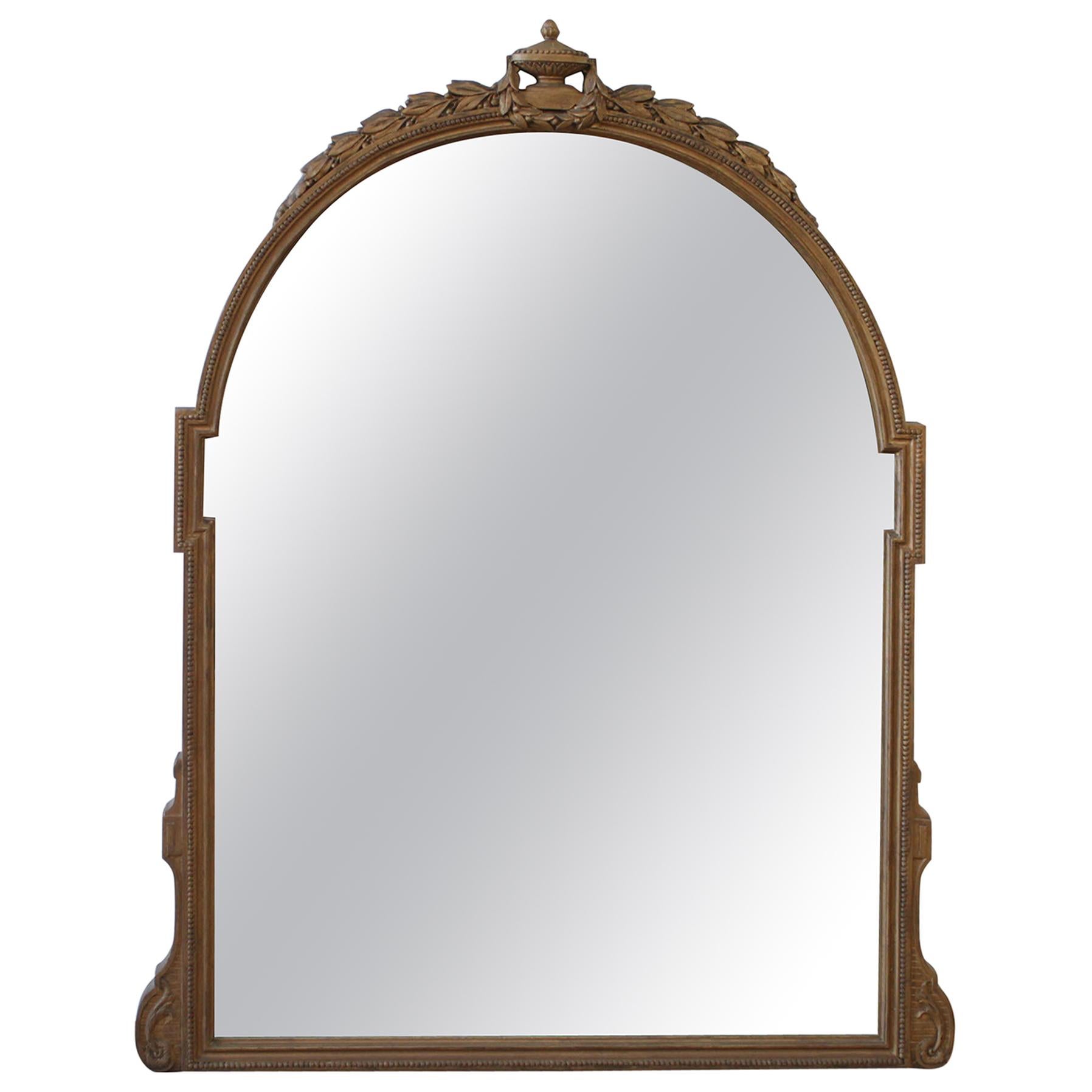 Antique Giltwood Neoclassical Style Mirror