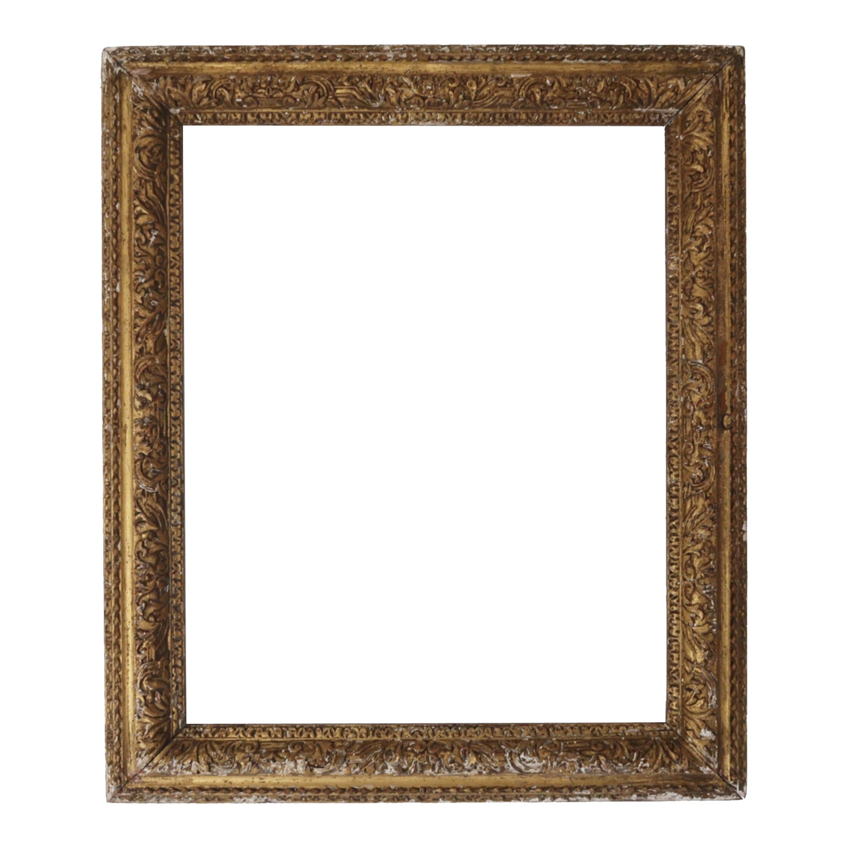 Antique Giltwood Picture Frame. English 18th Century