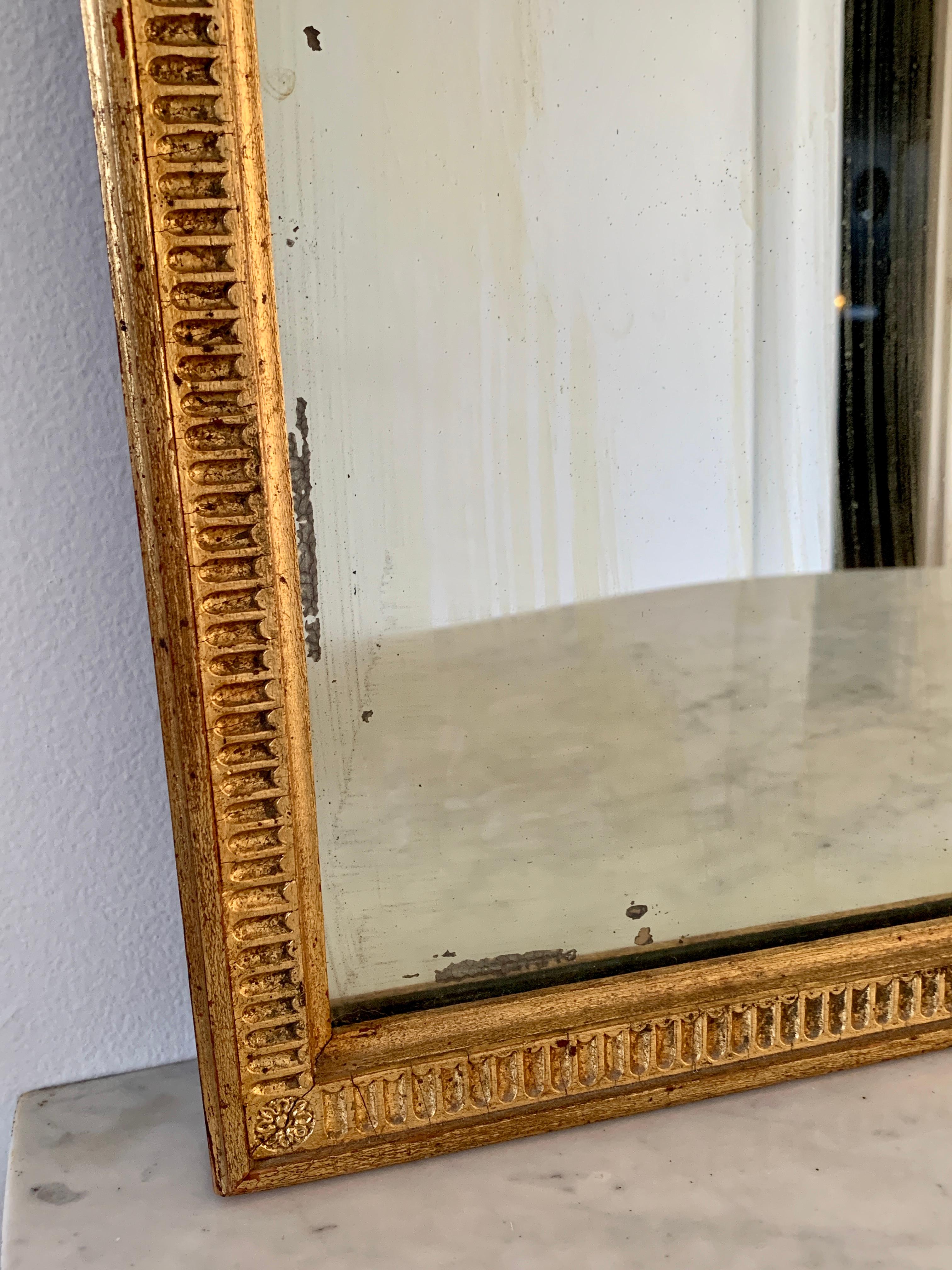 Antique Giltwood Regency Wall Mirror 3