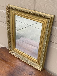 Antique Giltwood Wall Mirror, Early 20th Century