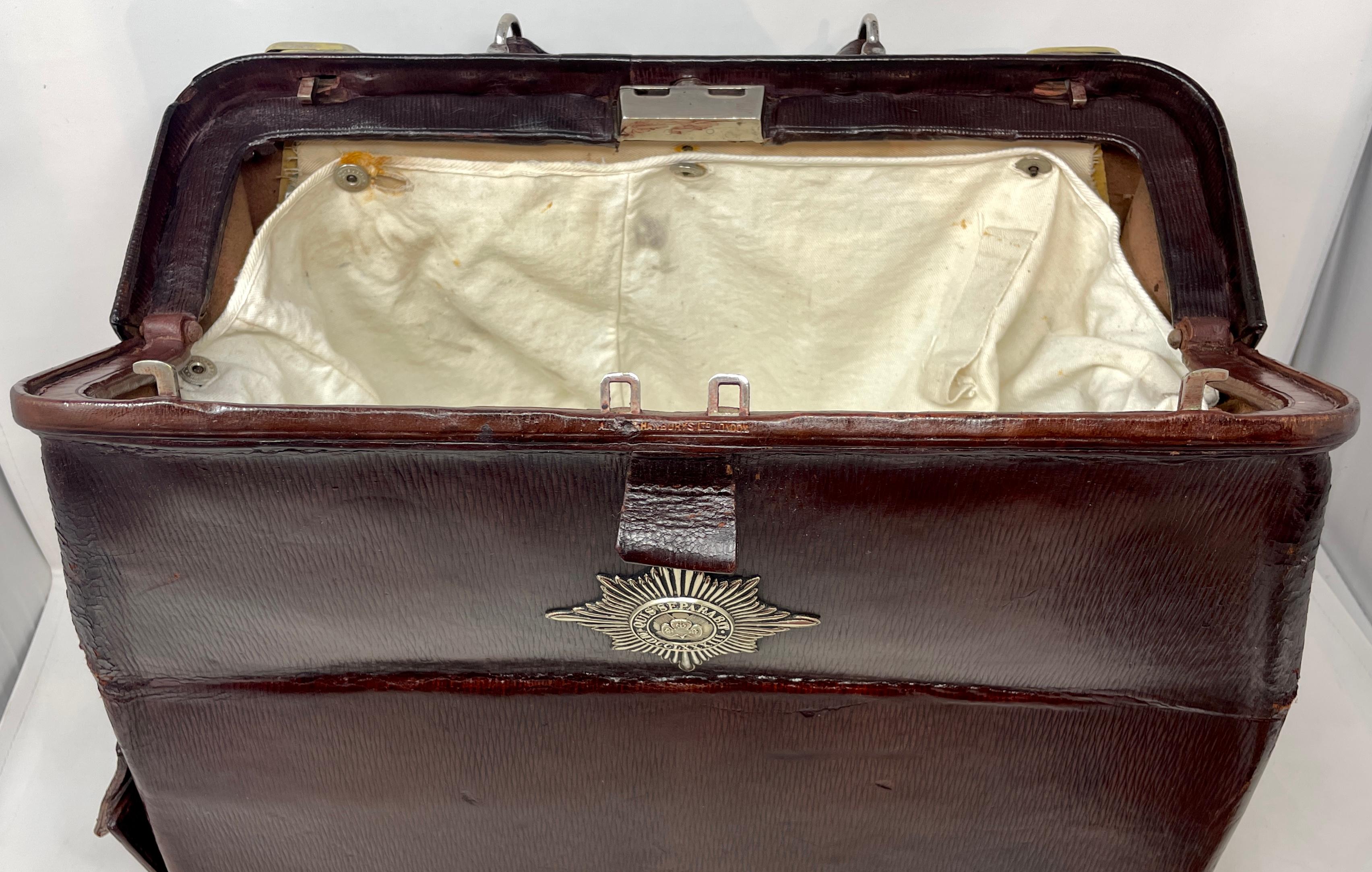 Antique Gladstone Leather 