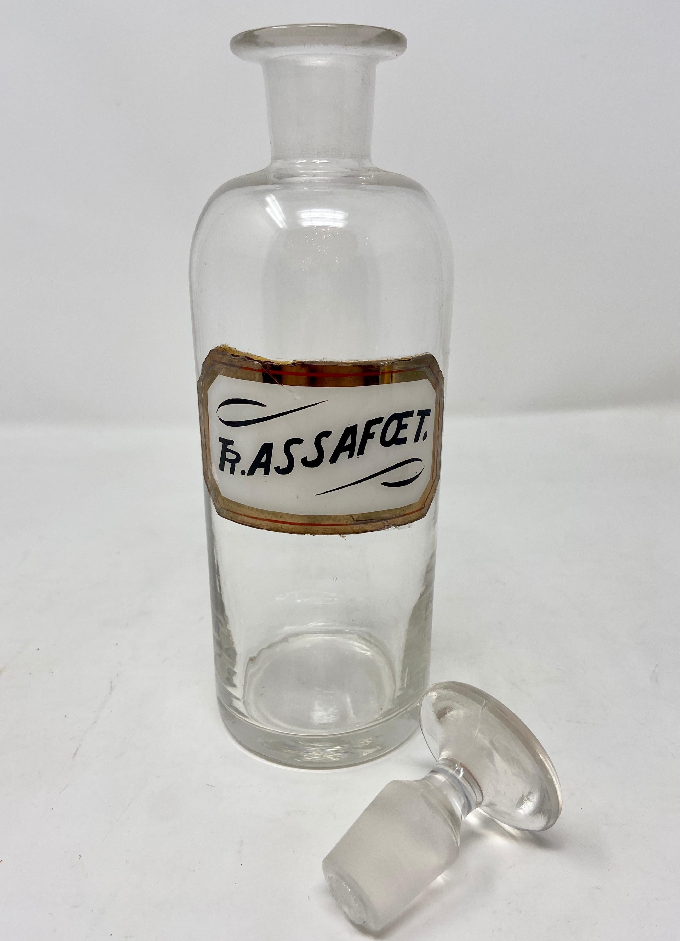 antique apothecary bottle