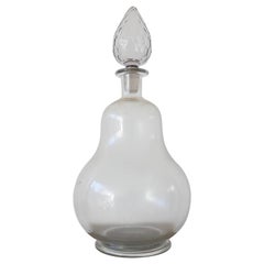 Antike Glas Apotheker Carboy Werbung Jar