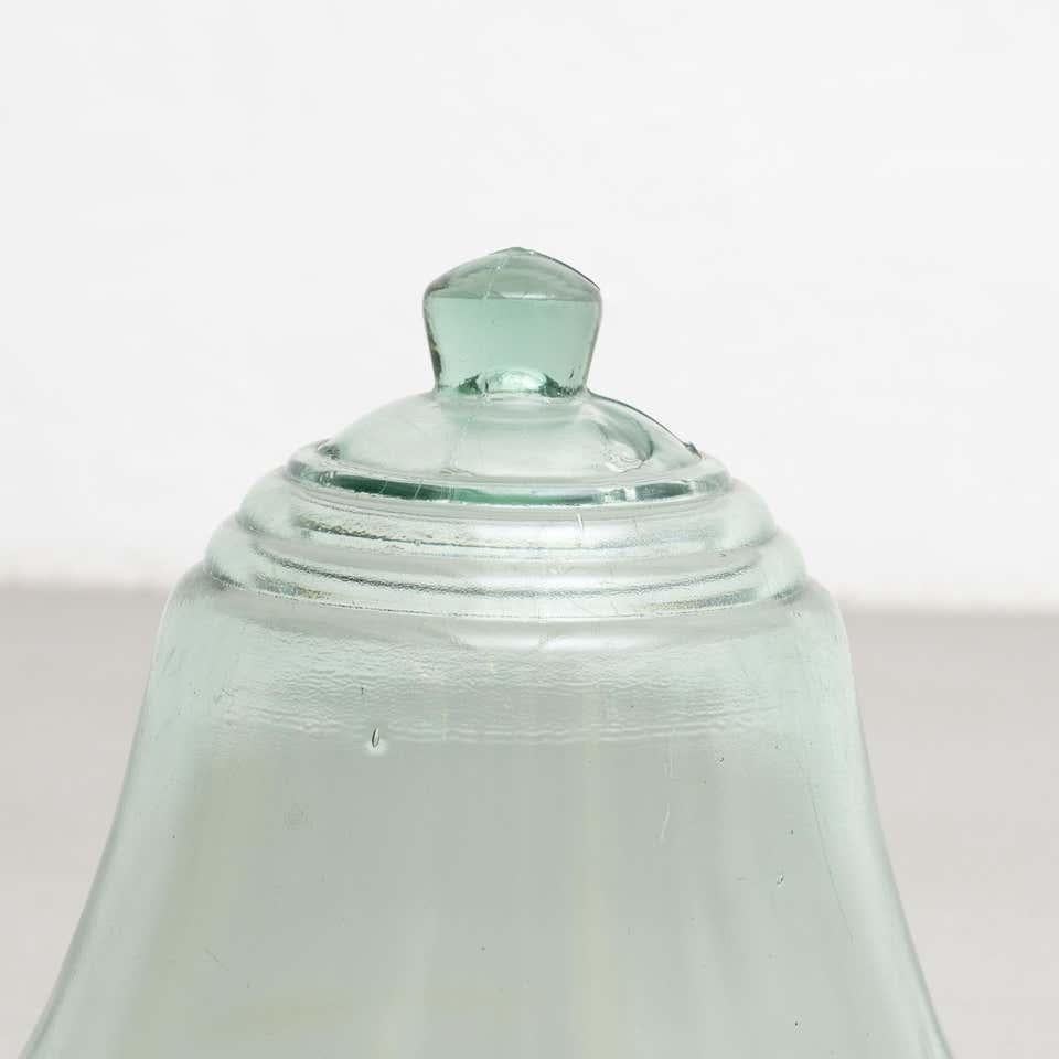 Mid-20th Century Antique Glass Bell Farming Tool, circa 1940 For Sale