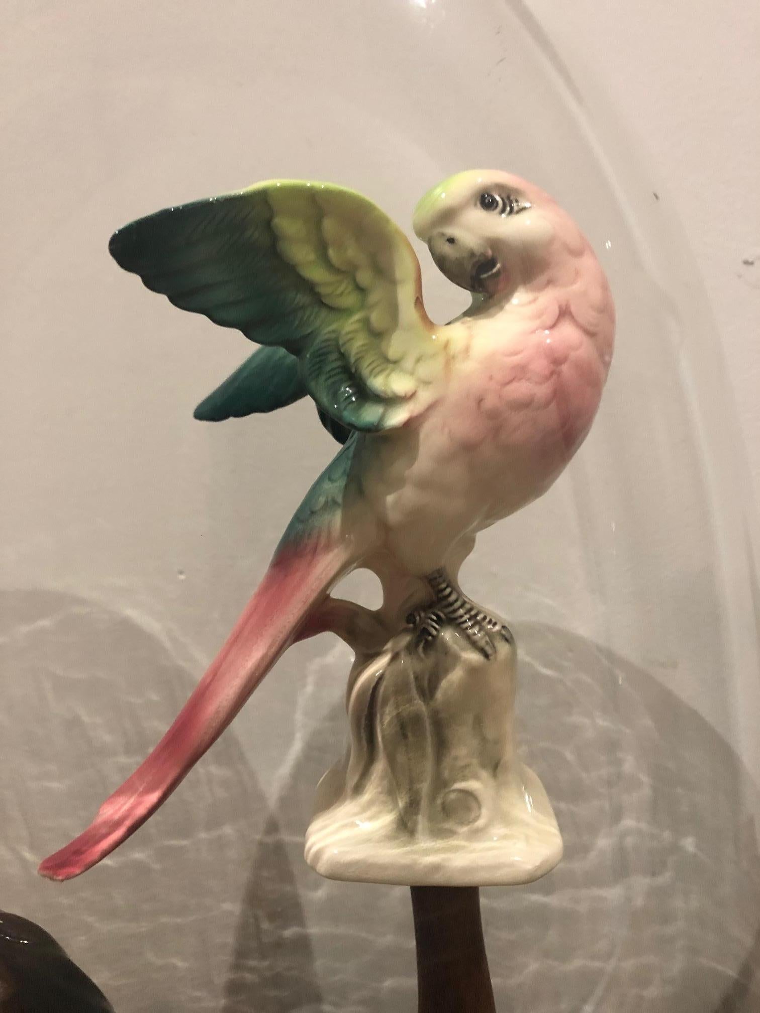 collectible glass birds