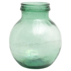 Antique Glass Bottle from Barcelona circa 1950