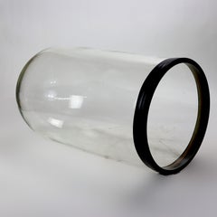 Antique Glass Cloche Display Dome C1900