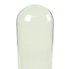 Antique Glass Dome Globe Mouth-blown Glass Early 20th Century 46cm