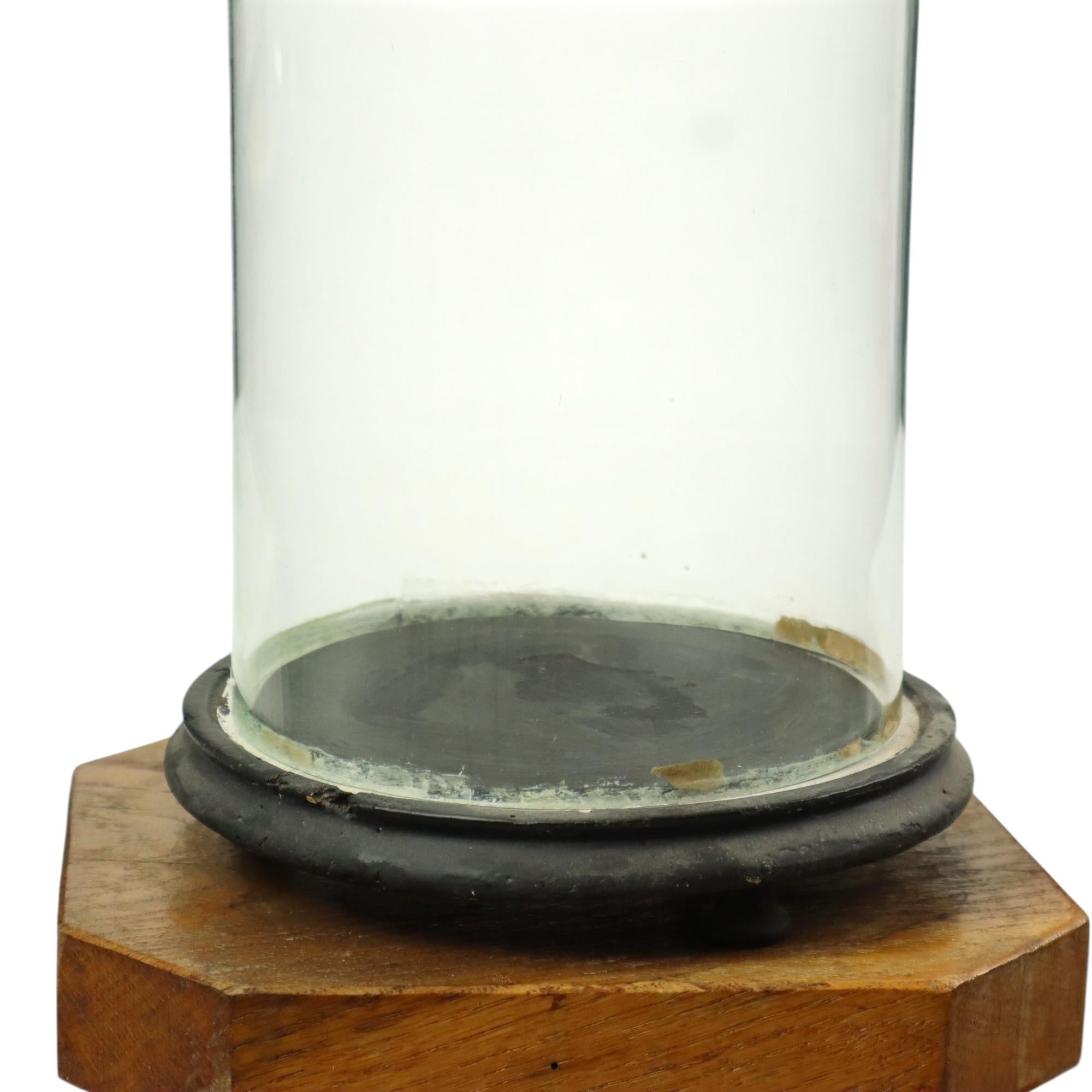 Antike Glaskuppel Globus mundgeblasenes Glas Anfang 20. Jahrhundert 46cm (Viktorianisch) im Angebot