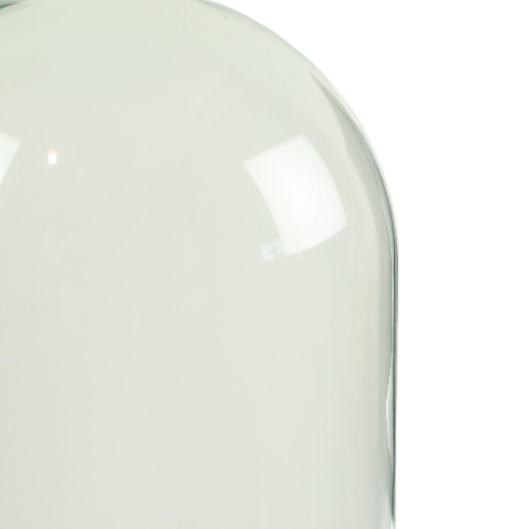 Antike Glaskuppel Globus mundgeblasenes Glas Anfang 20. Jahrhundert 46cm (Geblasenes Glas) im Angebot
