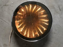 Antique Glass Infinity Mirror