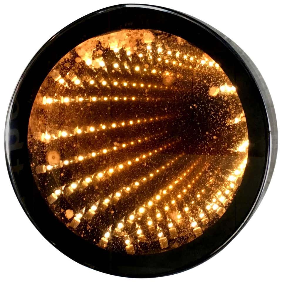 Large Porthole Infinity Mirror at 1stDibs
